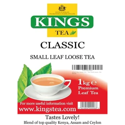 Image of KINGS Tea, Classic, Loose Small Leaves, 1KG