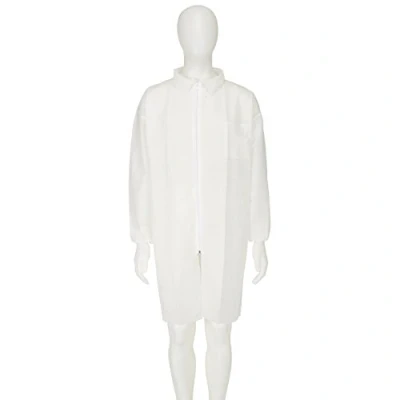 Image of 3M Visitors Coat, White, 4400 W L