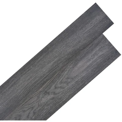 Image of vidaXL Self adhesive PVC Flooring Planks 5.21 m² 2 mm Black and White