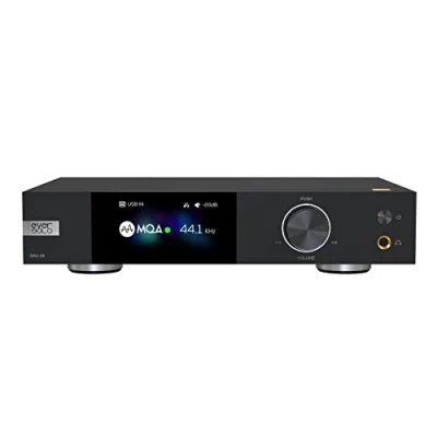 Image of EVERSOLO DAC Z8 Digital to Analog Converter MQA Full Decoder ES9038Pro XMOS DSD512 PCM768kHz/32Bit Bluetooth 5.0 aptX HD, Black