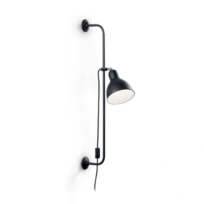 Image of Shower 1 Light Wall Black