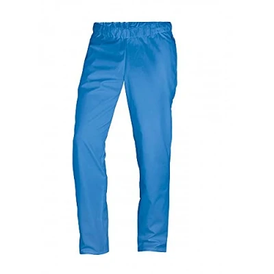 Image of BP 1645 400 0116/XSn, Unisex trousers, with elasticated waist 215,00 g/m², fabric blend, Color azure blue, Size XSn
