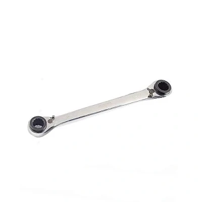 Image of 4 in 1 Reversible Ring Ratchet Spanner Double Twin Ended 8mm