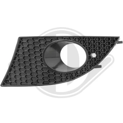 Image of 5P0853665A9B9, 5P0853665C9B9 Bumper Grill DIEDERICHS Priority Parts 7495049 Left Front SEAT: Leon II Hatchback, Altea, Altea XL
