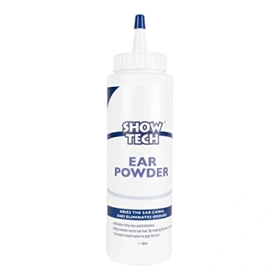 Image of Show Tech Ear Powder, Your Dog Grooming Expert, Remove excess unwanted hair, less painful, prevents bacteria growth, 30g