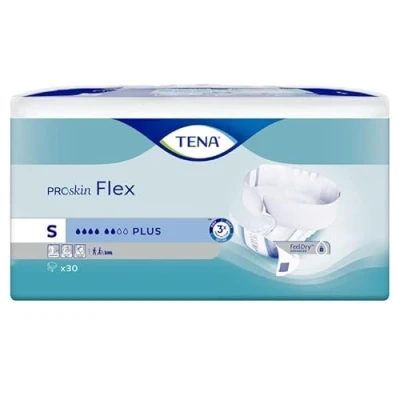 Image of Tena Proskin Flex Plus (Size S) Incontinence Pad 30 Pieces