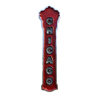 Image of 3D Chicago USA Refrigerator Fridge Magnet Tourist Souvenirs Handmade Resin Craft Magnetic Stickers Home Kitchen Decoration Travel Gift