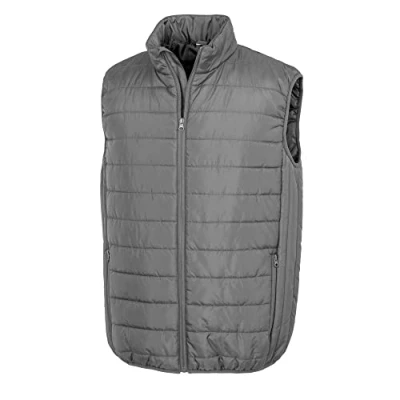 Image of Result Core Mens Promo Padded Body Warmer (M) (Grey)
