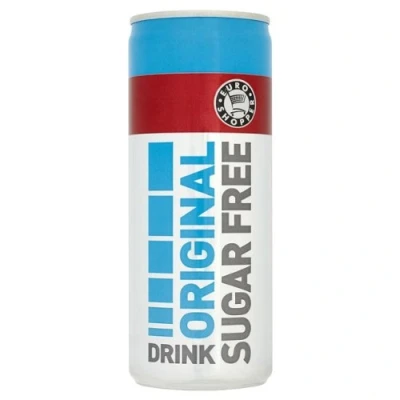 Image of Euro Shopper Original Sugar Free Drink 250ml (Pack of 24 x 250ml)