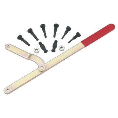 Image of Sealey Universal Pulley &amp; Fan Clutch Holder Set