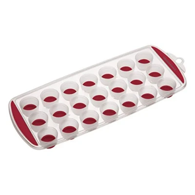 Image of Colourworks &#039;Pop Out&#039; Ice Cube Tray Red