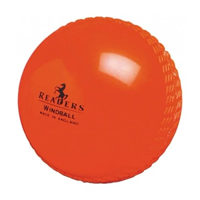 Image of Readers Windball Training Cricket Ball, Orange