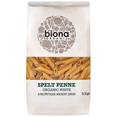 Image of (12 Pack) Biona Org Spelt White Penne 500g 12 Pack Bundle