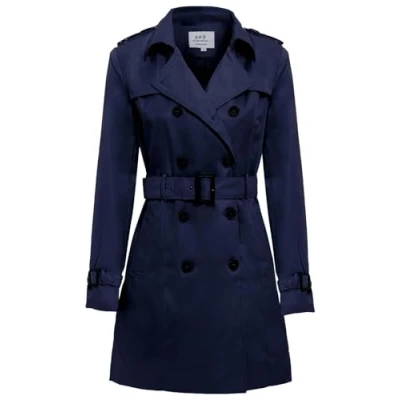 Image of SS7 Womens Trench Coat Ladies Mac Jacket