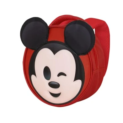 Image of Disney Mickey Mouse Send Emoji Backpack, Red, 22 x cm, Capacity 4 L