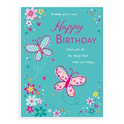 Image of Regal Publishing Traditional Birthday Card F 12 x 9 inches