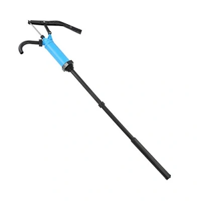 Image of FTVOGUE Oil Pump,40 60L/min Diesel Fuel Pump Leverage Drum Heavy Duty Lever Manual Adjustable Action Barrel with Removable Nozzle for Conveying Liquids