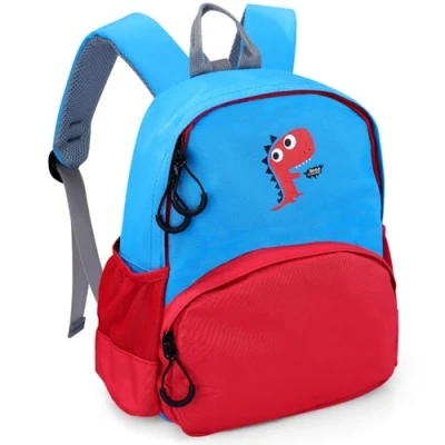 Image of Zicac Toddler Backpack Boys Girls Kids School Bags Students Rucksack Canvas Children Casual Bag Kindergarten Daypack Bookbag
