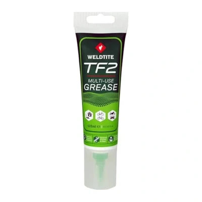 Image of WELDTITE All Purpose Bike Grease for Headsets, Bottom Brackets, Hubs, Pedals, and Suspension Systems, Red, 125 ml