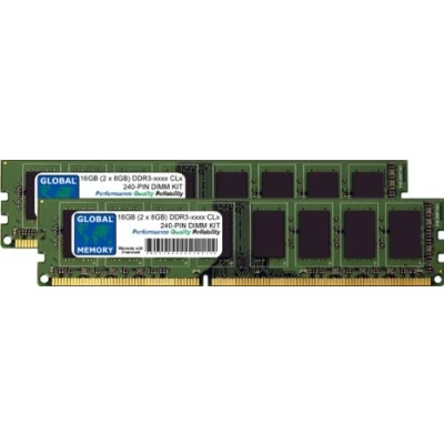 Image of 16GB (2 x 8GB) DDR3 1333/1600/1866MHz 240 PIN DIMM MEMORY RAM KIT COMPATIBLE WITH PC DESKTOPS/MOTHERBOARDS