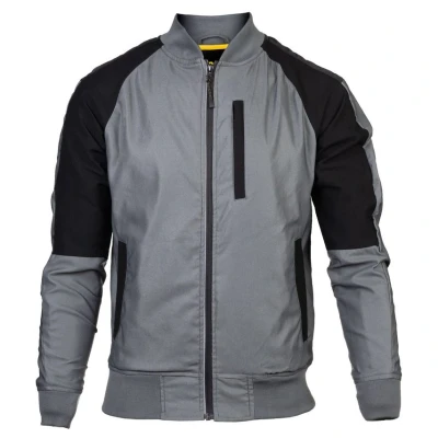 Image of CAT Workwear Mens Trades Quilted Reflective Bomber Jacket