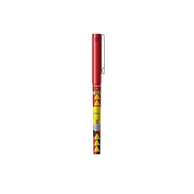 Image of Pilot V5 Liquid Ink Rollerball Pens 0.5mm Tip Mika Design Red Single Pen