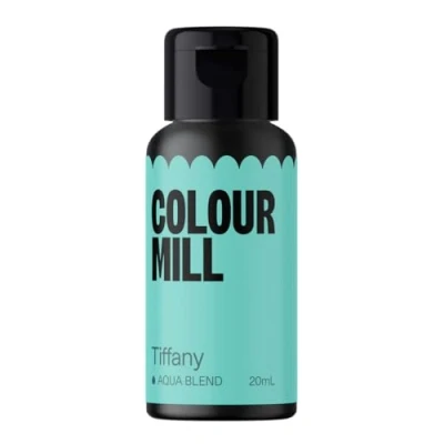 Image of Colour Mill Aqua Blend Food Colouring Liquid Tiffany Edible Paint for Royal Icing, Macarons, Meringue, Fondant, Jellies, Beverages and More 20 ml