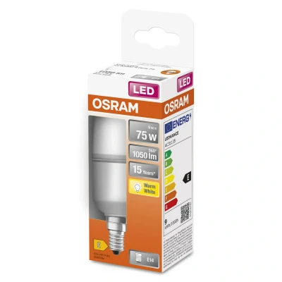 Image of OSRAM LED bulb Star Stick E14 9.5W warm white