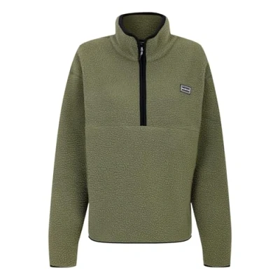 Image of Dare2B Womens Slide Out 1/2 Zip Fleece, Olivine Green, 6 EU