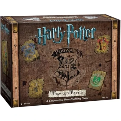 Image of USAopoly, Harry Potter: Hogwarts Battle, Board Game, Ages 11+, 2 4 Players, 30 60 Minute Playing Time, Multi colored