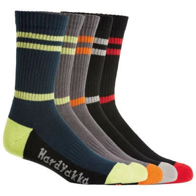Image of Hard Yakka Crew Worksock Men, Multicoloured, One Size