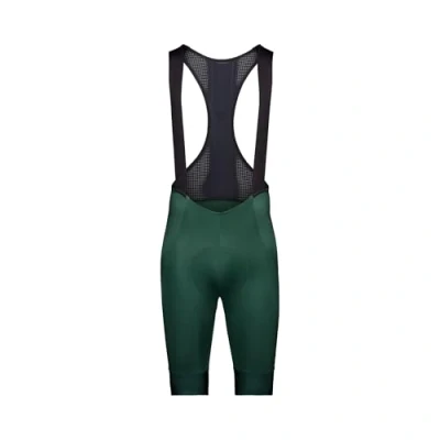 Image of POC Mens M&#039;s Cadence Bib Cycling Shorts, Pargasite Green, XL EU
