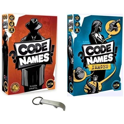 Image of Set of 2 Games: Code Names + Images 1 Blumie Bottle Opener