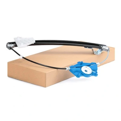 Image of 8E0839461C Window regulator VALEO 850850 Left Rear electric without motor with comfort function AUDI: A4 B7 Avant, Saloon, B6 Saloon