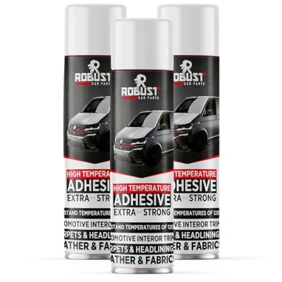 Image of Robust Spray Adhesive, 500ml Extra Strong Carpet Adhesive Spray, Multipurpose Contact Glue for Paper Fabric (3)
