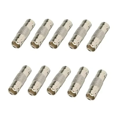 Image of BW 10pcs BNC Female to Coupler Connector Adapter for CCTV Camera Video SDI/BNC Cable Joining Extension