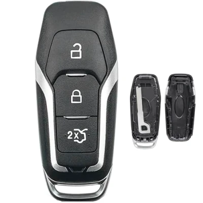 Image of 3 Buttons Car Key Fob Case Shell For Ford Edge Mondeo S max Galaxy Mustang HU101 Blade