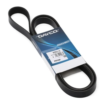 Image of 1324207, 2M5V6C301AA, 4404004 V ribbed belt DAYCO 6PK2115 2115,0mm 6 PORSCHE: Boxster, Cayman, FORD: Focus Mk1 Hatchback, Estate