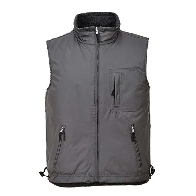 Image of Portwest RS Reversible Bodywarmer, Size: M, Colour: Grey, S418GRRM
