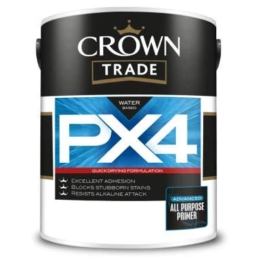 Image of Crown Trade All Purpose Primer PX4 White 5L