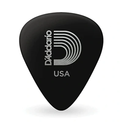 Image of Planet Waves Black Celluloid Guitar Picks Pack of 10 Extra Heavy