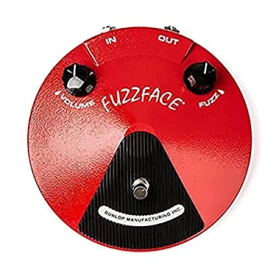 Image of Jim Dunlop JHF2 Fuzz Face Distortion Pedal,Red