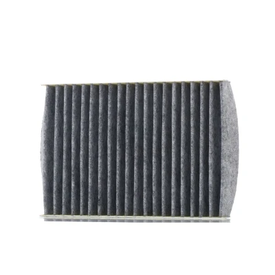 Image of 7700424098, 7711228912, 8671012063 Pollen Filter PURFLUX AHC143 Activated Carbon 230mm 160mm 30mm RENAULT: CLIO 2, Kangoo I, MEGANE 1 Cabriolet