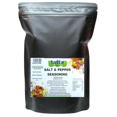 Image of Chinese Style Salt and Pepper Seasoning (Coarse Blend) 500g Resealable Pouch