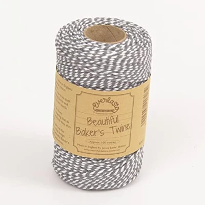 Image of 100m Everlasto Original &#039;Beautiful Bakers Twine&#039; (2mm approx) (Lakeland Slate)
