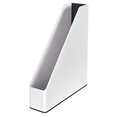 Image of Leitz 53621095 Magazine File, A4, WOW Range, Dual Colour White/Black
