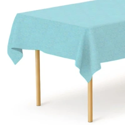 Image of PARTYRAMA.CO.UK Paper Banquet Roll Tablecover for Catering Weddings Birthday Parties (Light Blue, 25m x 1.2m / 82 ft 3.9 ft)