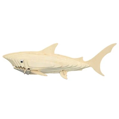 Image of Quay Shark Woodcraft Construction Kit FSC