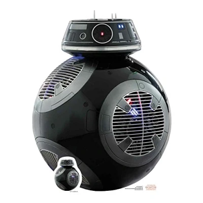 Image of Star Cutouts Ltd Wars Official BB 9E The Last Jedi Lifesize Cardboard Cutout, BB9E, 78 x 59 cm