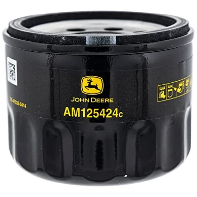 Image of John Deere Genuine AM125424 Oil Filter